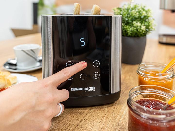 Image du produit Rommelsbacher TO850 Toaster 2-Scheiben