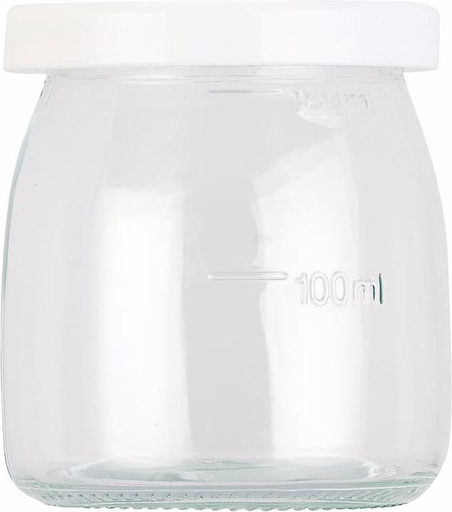 Immagine prodotto Rosenstein & Söhne Vasetti di ricambio con coperchi per la yogurtiera JM-200/300
