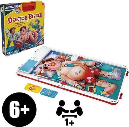 Actual product image Hasbro Gaming Classic Operation Refresh Dr. Bibber (German, 1 - 6 Players)