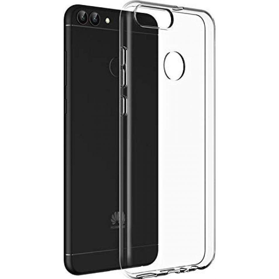 Screenguard Huawei P Smart Flexible TPU Clear Case (Huawei P Smart+), Smartphone Hülle, Transparent