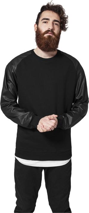 Immagine prodotto Urban Classics Girocollo in similpelle Raglan (L)