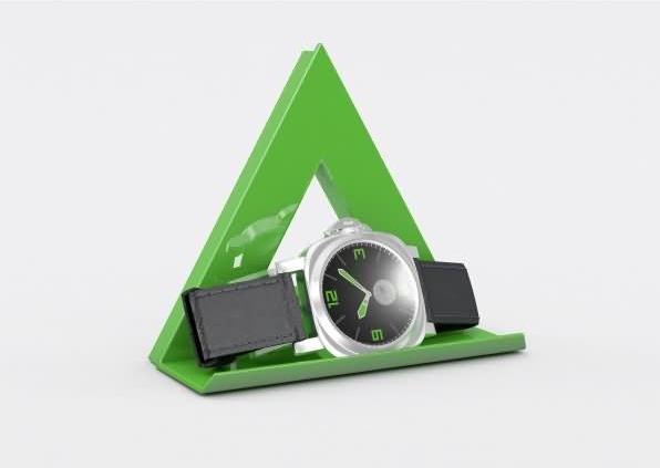 Actual product image Magni Mega magnet DELTA XL (90 x 90 mm, incl. tray) green (1 x)