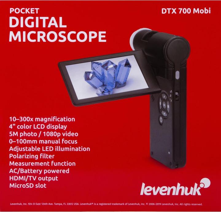 Actual product image Levenhuk DTX 700 mobile digital microscope