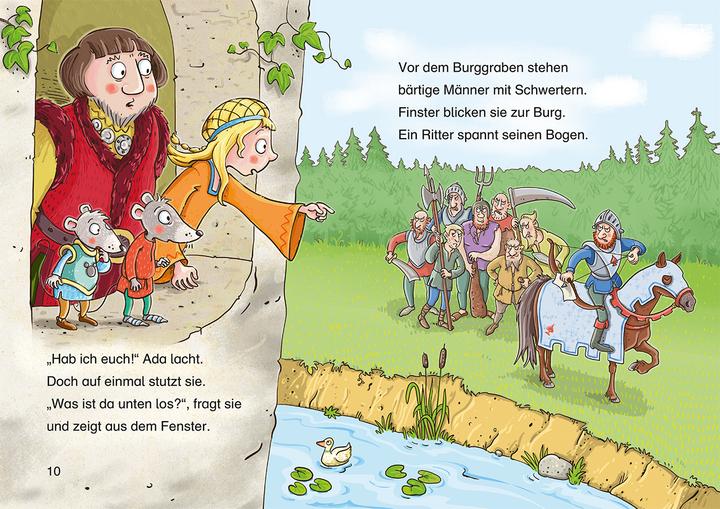 Produktbild Leselöwen 1. Klasse - Rettung für die Ritterburg (Deutsch, Heike Wiechmann, Loewe Erstlesebücher, 2018)