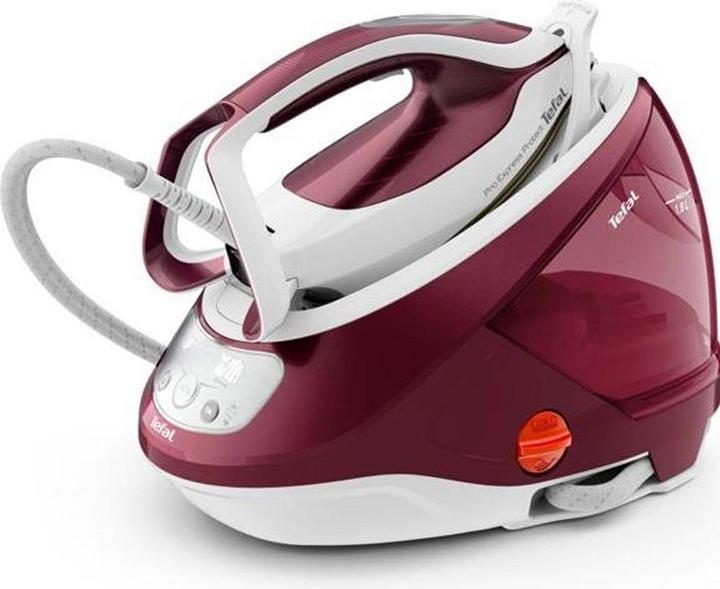 Tefal GV9220 Steam Ironing Station Durilium AirGlide Autoclean soleplate Burgundy (2600 W, 540 g/min)