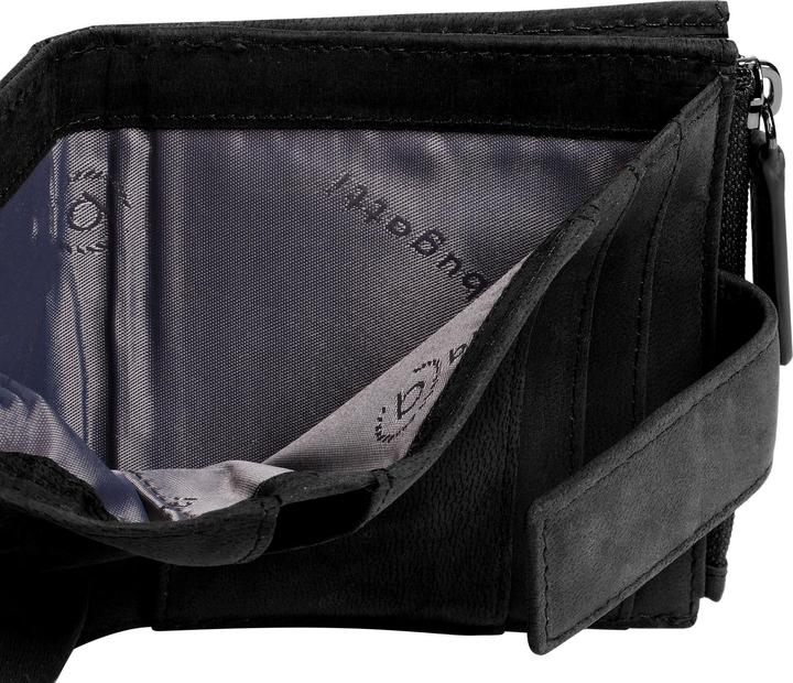 Actual product image Bugatti Luca leather wallet 10 cm