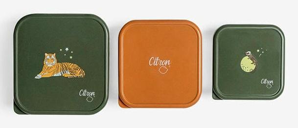 Produktbild Citron Lunchbox Tiger