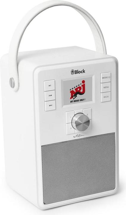 Block Emotionwhite internet radio (DAB+, FM, Bluetooth, Wi-Fi)