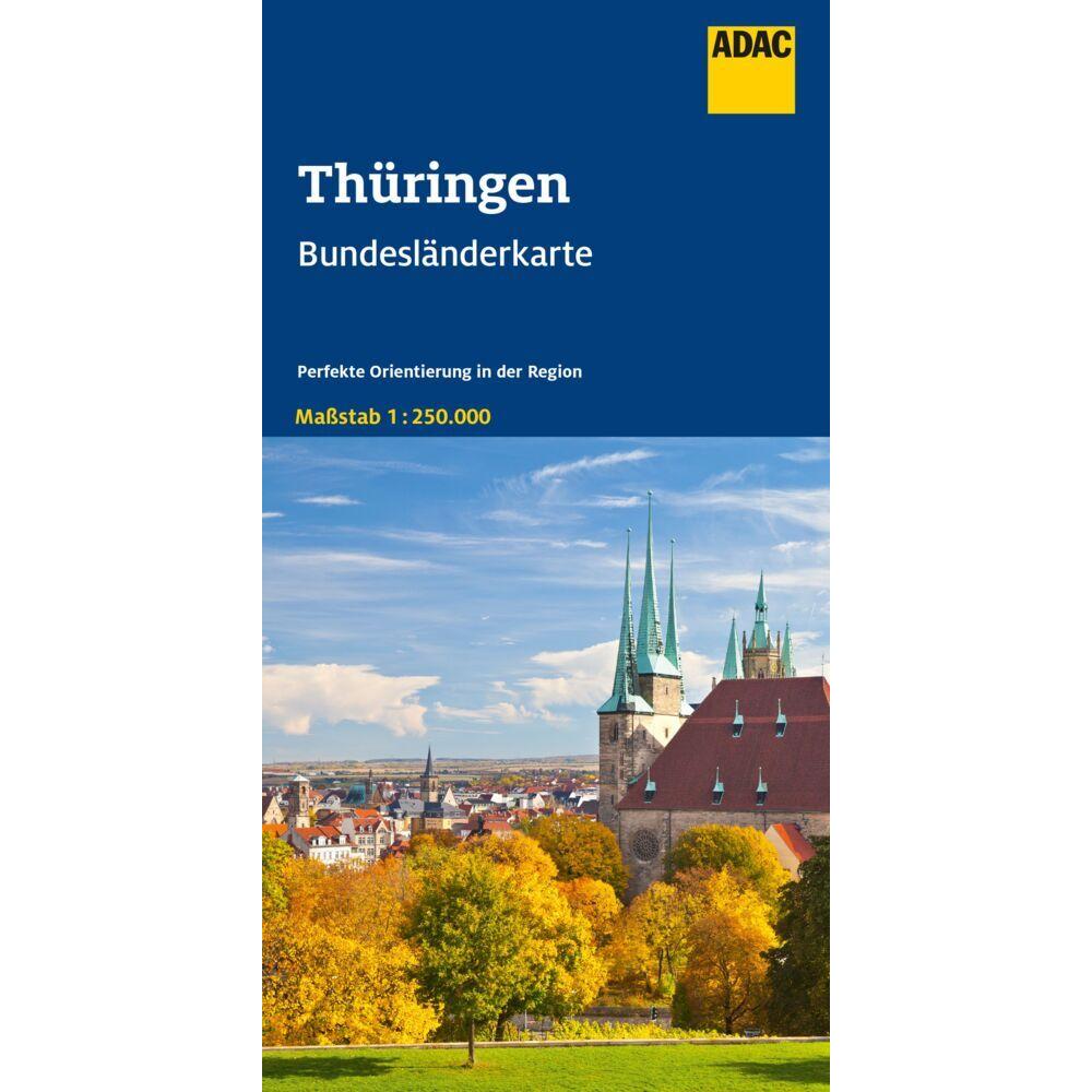 BundesländerKarte Deutschland Blat, Landkarte