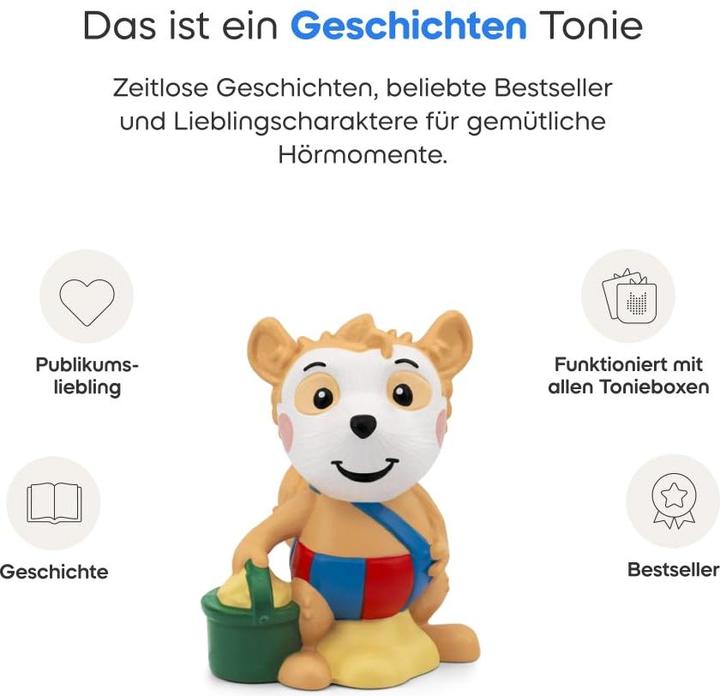 Produktbild Tonies Audiosystem Hörfigur Bobo Siebenschläfer - Bobo baggert und weitere Folgen (Deutsch)