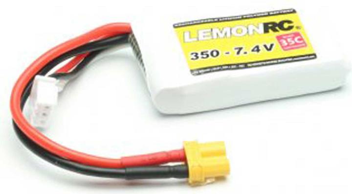 Pichler LEMONRC XT 350 - 7.4V (35C) Lipo Akku (7.40 V, 350 mAh)