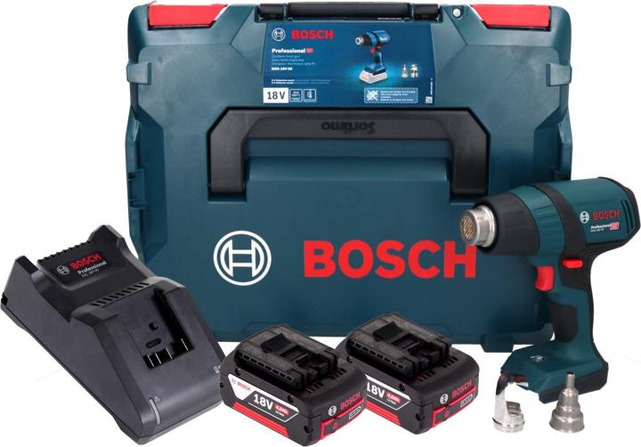 Immagine prodotto Bosch Professional Bosch GHG 18V-50 Soffiatore ad aria calda a batteria professionale 18 V 300° C / 500° C + 2x