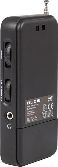 Productafbeelding Blow Radio-Ontvanger Klap Ra8 Zwart (AM, FM)