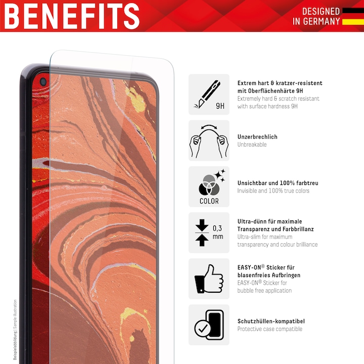 Produktbild Displex Smart Glass, Displayschutzfolie (1 Stück, Xiaomi Mi 11i, Xiaomi Redmi Note 10 Pro)