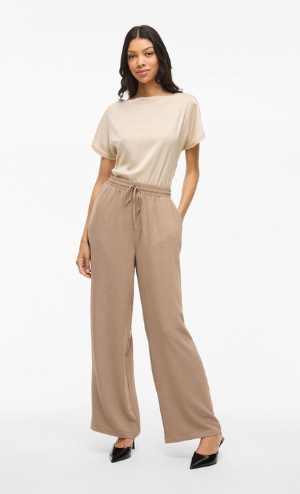 Produktbild Vila High Waist Hose mit weitem Bein (38)