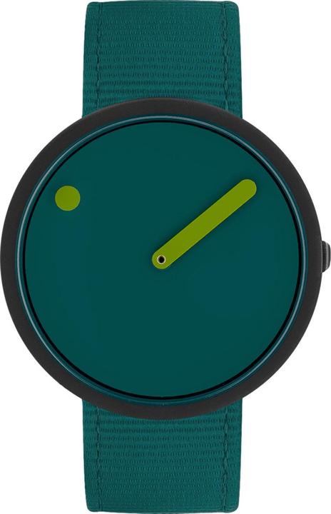 Picto R44003-R004 Unisex Uhr Ghost Nets Ocean Green 40mm 5ATM (Analoguhr, 40 mm)