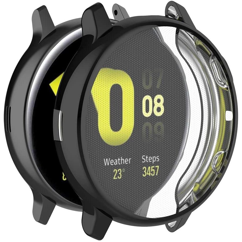 Thumbnail - Strap-it TPU-Hülle, Smartwatch Zubehör, Schwarz