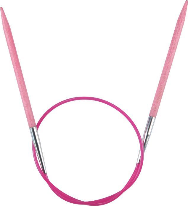 Actual product image Lykke Circular knitting needle Blush 4.5 mm 40 cm