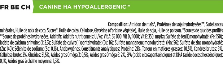 Image du produit Purina ONE Nourriture pour chiens PPVD HA hypoallergénique (Chiot + chaton, 1 pcs, 1300 g)