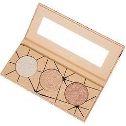 Ibra , Highlighter + Bronzer, Glow Trio Palette Highlighters 6.9G (Highlighter)
