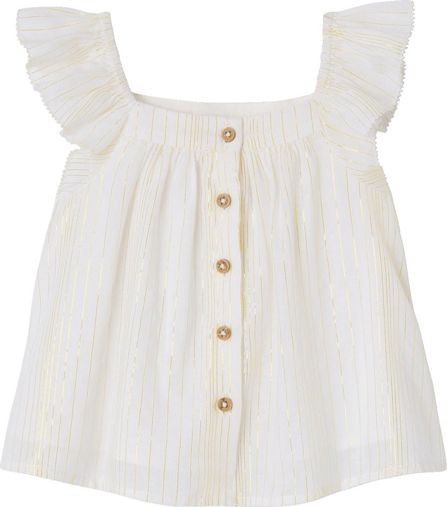 Actual product image Vertbaudet Festliche Baby Bluse aus Baumwoll-Voile (98)