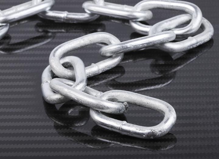 Produktbild RS PRO Gliederkette galvanisiert 7x38mm 200kg