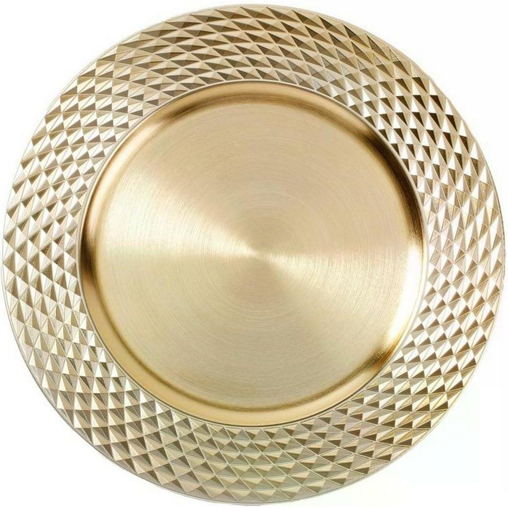 Inge’s Glas Christmas Decor Classico, Piatti, Oro