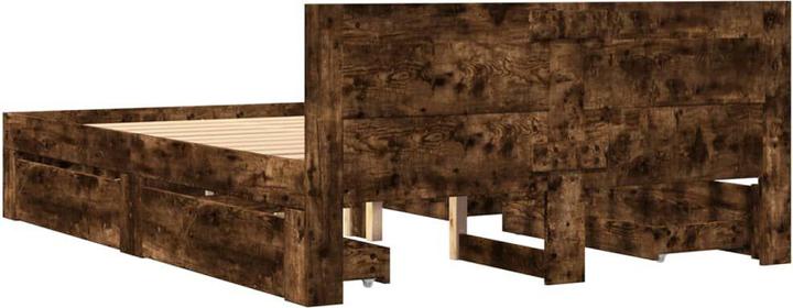 Actual product image VidaXL Bed frame with headboard (140 x 200)