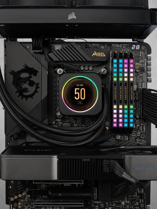 Produktbild Corsair Dominator Platinum RGB (4 x 16GB, 6200 MHz, DDR5-RAM, DIMM)
