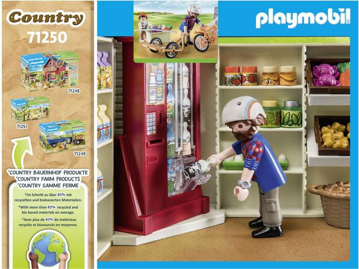Actual product image Playmobil 71250 24-hour farm shop (71250, Playmobil Country)