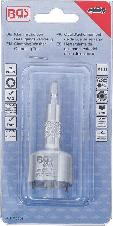 Produktbild BGS Klemmscheiben-Betätigungswerkzeug für VAG, Ford