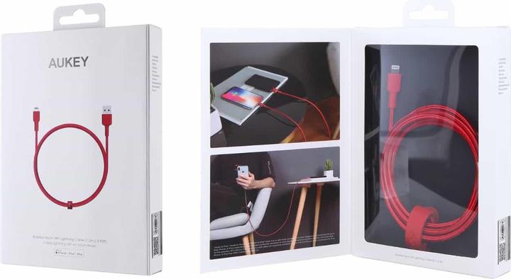 Produktbild Aukey USB-A - Lightning (1.20 m, USB 2.0, USB 3.0)