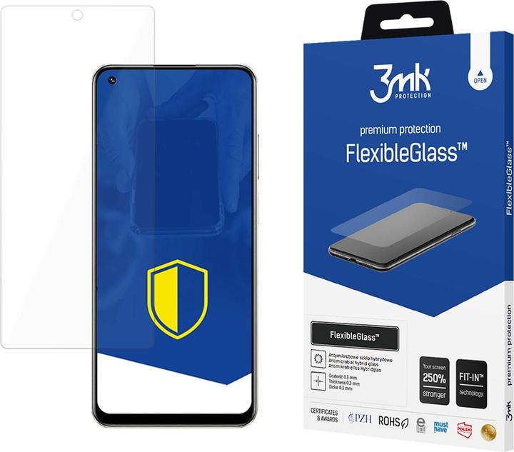 Actual product image 3MK FlexibleGlass Realme 10 Szkło Hybrydowe (1 pcs., Realme 10)