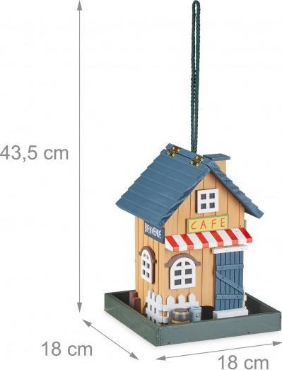 Produktbild Relaxdays Vogelfutterhaus