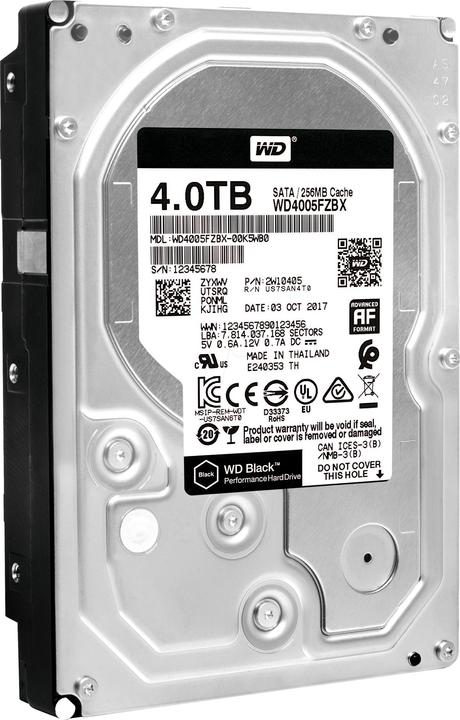 Produktbild WD Black Old (4 TB, 3.5", CMR)