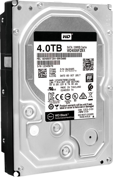 Produktbild WD Black Old (4 TB, 3.5", CMR)