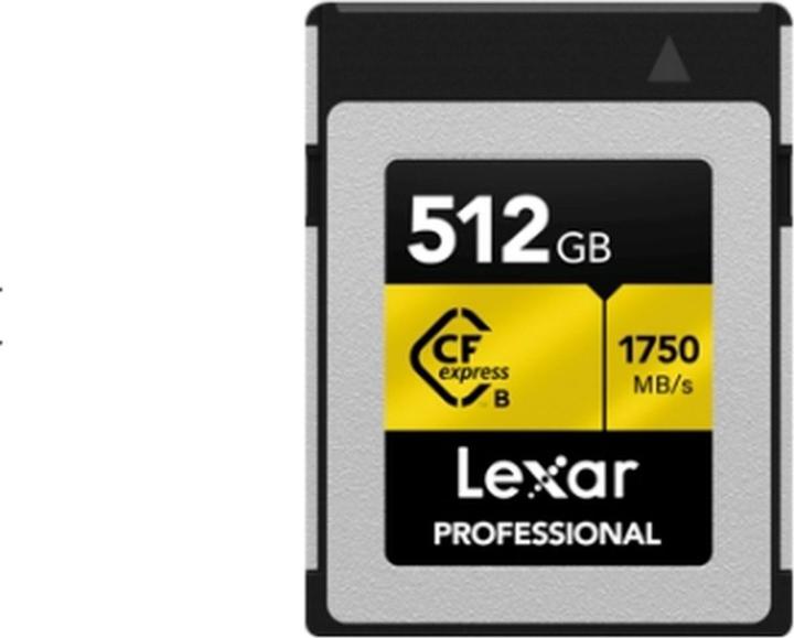 Lexar CFexpress professionale R: 1750MB/s W: 1000MB/s (512 GB, CFexpress tipo B)