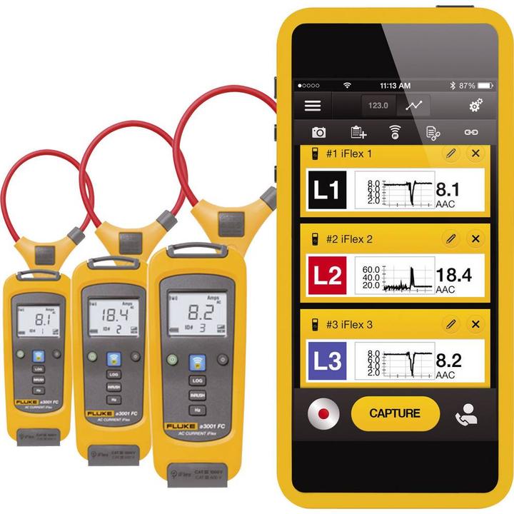 Actual product image Fluke Current clamp (CAT IV 600V, CAT III 300V)