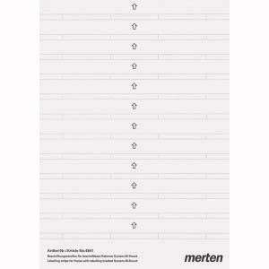 Produktbild Merten Beschriftungsbogen Tintenstr/Laser 387100