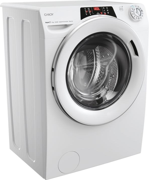 Produktbild Candy Rapidα RO14104DWMST/1-S Frontlader-Waschmaschine 10 kg 1400 U/min Weiss (10 kg, Links)