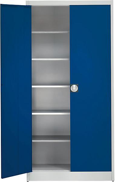 Enzianblau RAL 5010, Lichtgrau RAL 7035