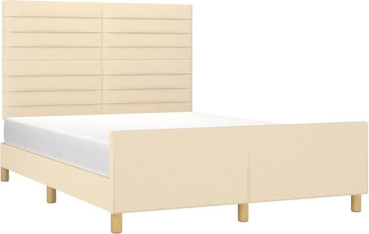 Actual product image vidaXL Bettgestell mit Kopfteil (140 x 200 cm)