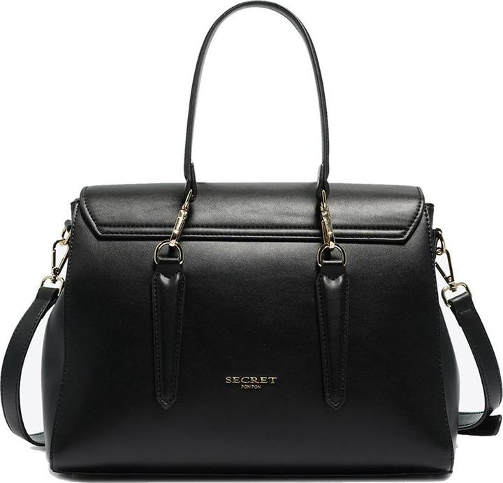 Image du produit Secret Pon Pon Handtasche Damen - Modell Nimue Plus - 100% Polyurethan - 31.5 X 22.5 X 14.5 Cm