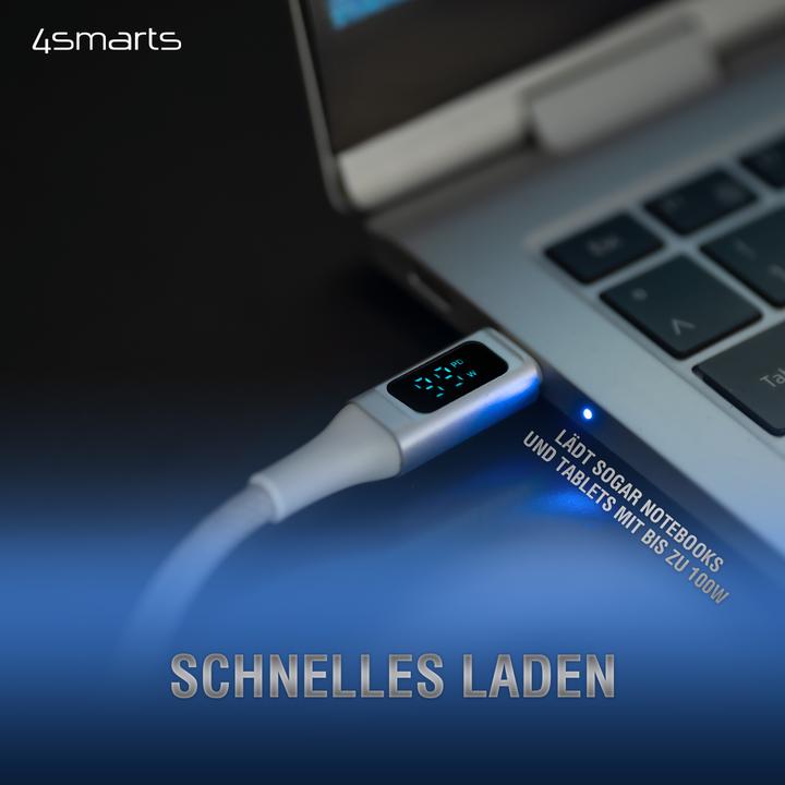 Produktbild 4smarts USB C – USB C (1.50 m, USB 2.0, 100 W)