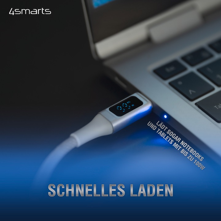 Image du produit 4smarts USB C – USB C (1.50 m, USB 2.0)