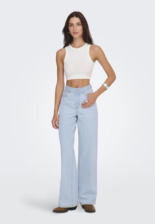 Produktbild Only ONLHOPE Hohe Taille Weiter Beinschnitt Jeans Jeans mit weitem Bein (25)