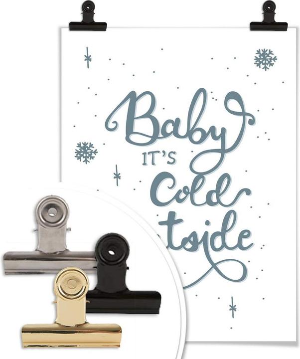 Actual product image Trenddeko Baby it's cold outside (24 x 30 cm)