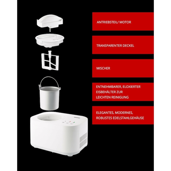Actual product image Unold 48820 Snow ice cream maker (EU plug)