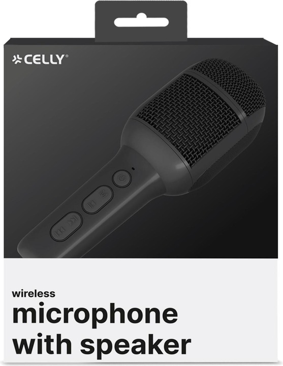 Immagine prodotto Celly Microfono KIDSFESTIVAL2BK Microfono Karaoke nero