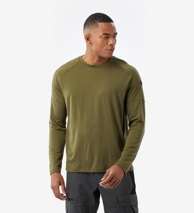 Produktbild Forclaz Langarmshirt Herren - Merino Resist grün (S)